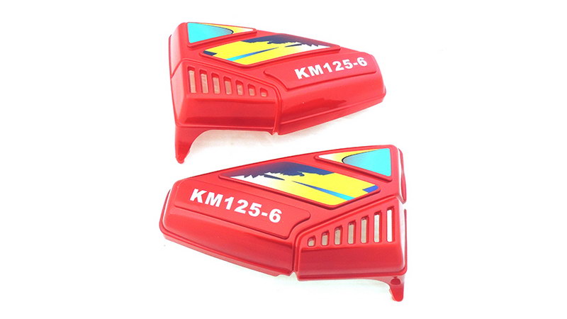 YAN KAPAK KIRMIZI YENİ DİZAYN TAKIM ( KM125-6 )